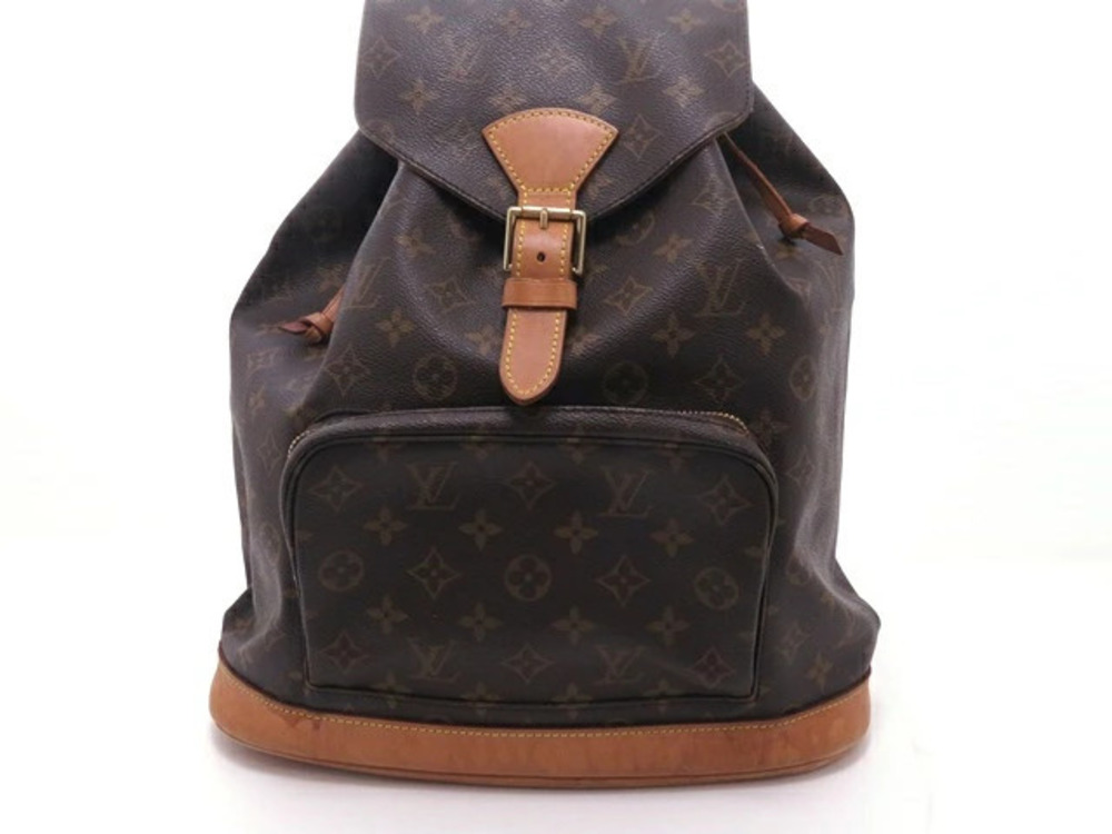 Louis Vuitton Monogram LV Backpack Montsouris Brown